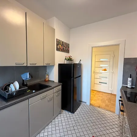 公寓 Rene Deluxe 2 In Einer Wg Mit Gemeinschaftskueche 奥伯豪森